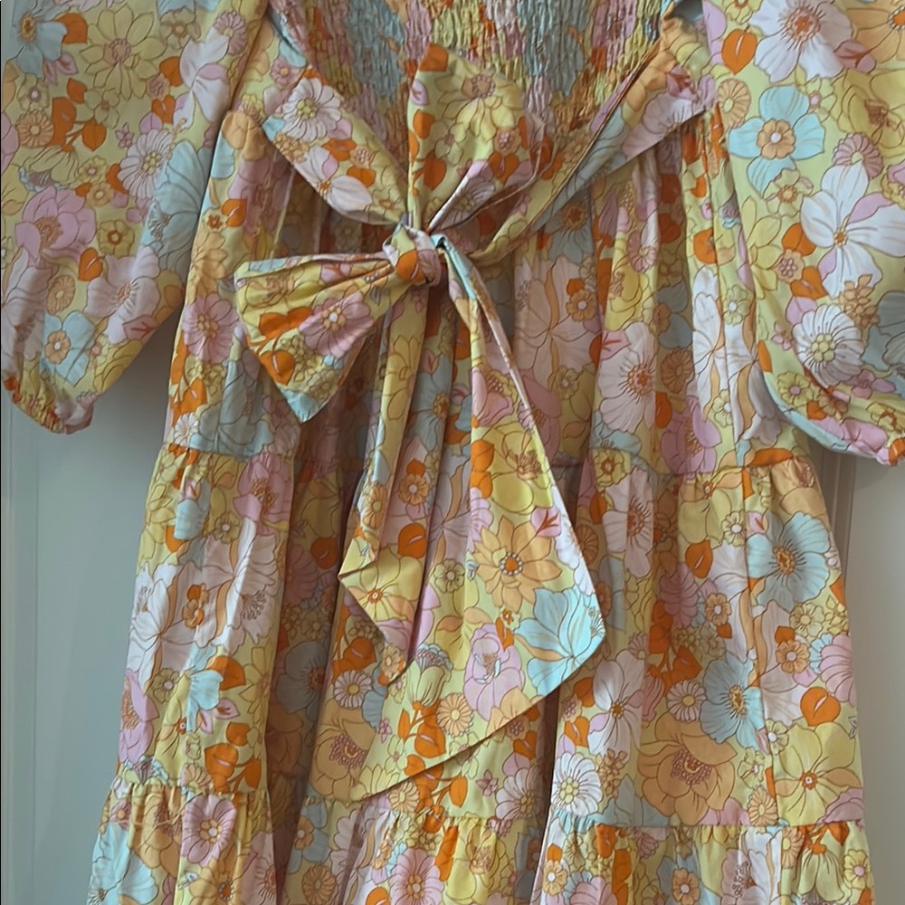 NWT Karlie floral London poplin dress - Picture 6 of 7